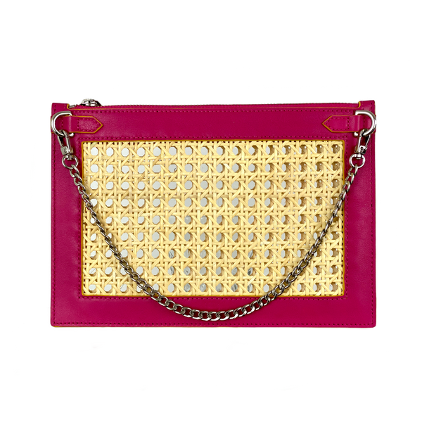Francesca Clutch Fuchsia